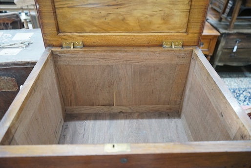 An Arts and Crafts box, width 59cm, depth 49cm, height 44cm